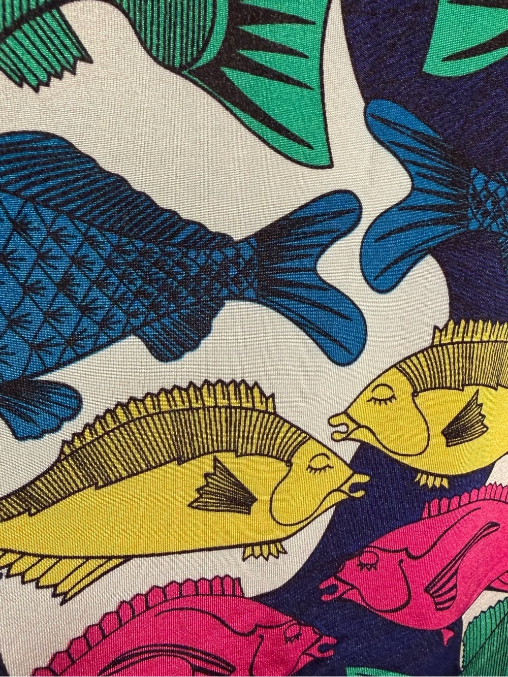 Piko 1988 Multicolor Fish-Pattern Tank Top - Picture 5 of 8